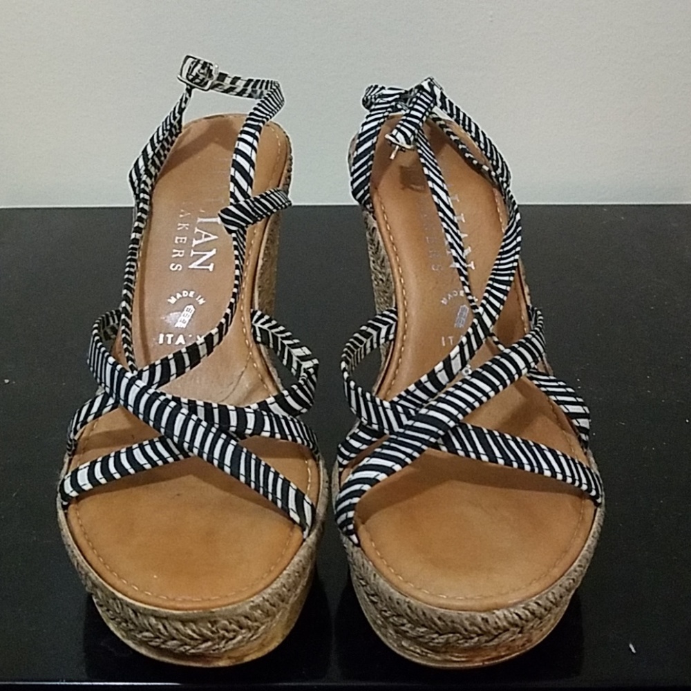 Italian platform sandals
